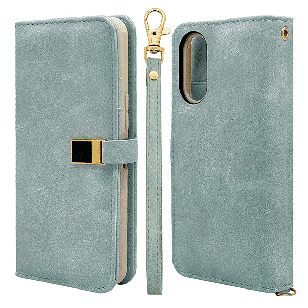 Viviana 手帳型ケース ライトブルー