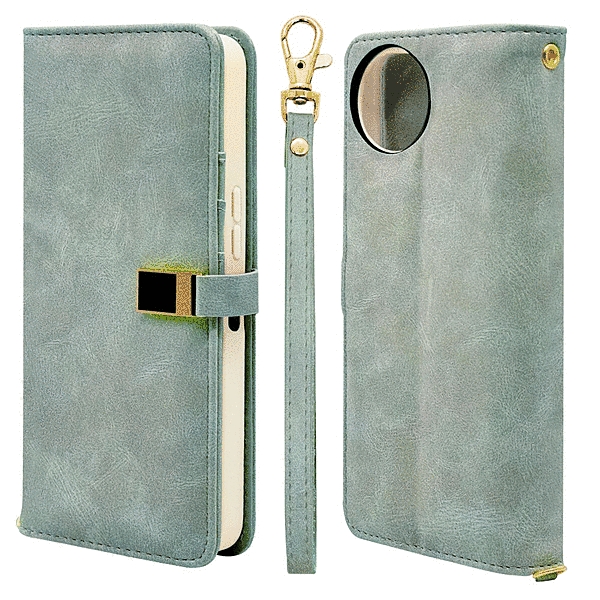 Viviana 手帳型ケース ライトブルー