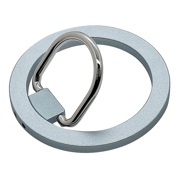 Magsafe対応 スタンド機能付き スマホリング ライトブルー