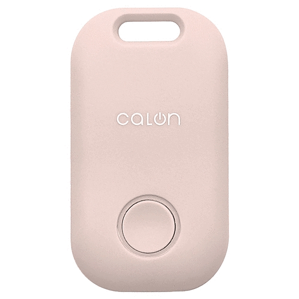 calon スマートトラッカー 紛失防止 Works with Apple Find My スモーキーピンク