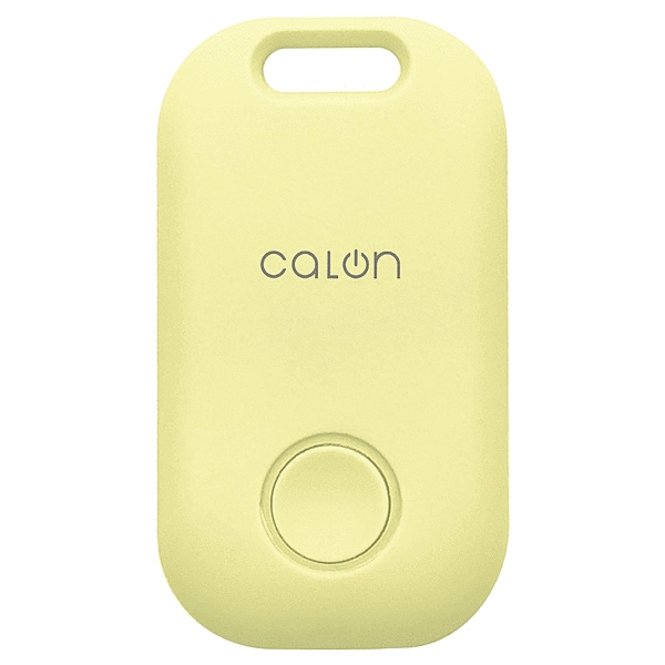 calon スマートトラッカー 紛失防止 Works with Apple Find My ライトイエロー