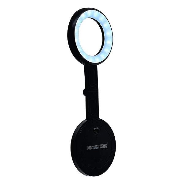 Magsafe対応スマホ撮影用LEDライト ブラック