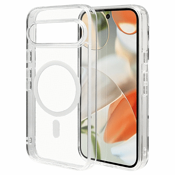 ハイブリッドケース MagSafe ワイヤレス充電対応 TPU/PC クリア