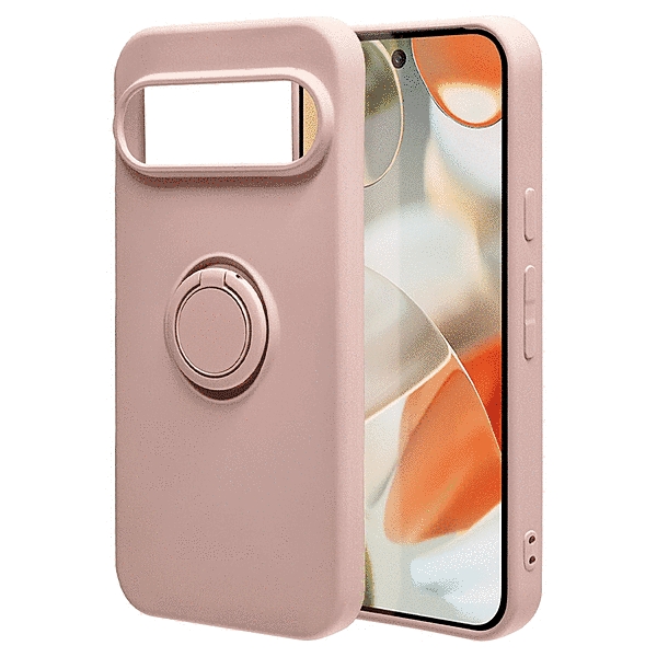 TPUリングケース スモーキーピンク