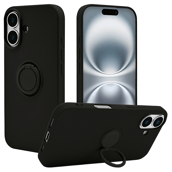 TPUリングケース ブラック