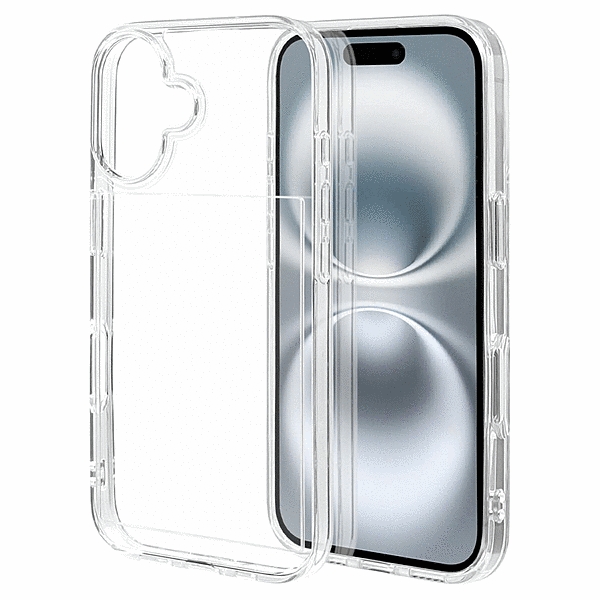 KAZARITAI ハイブリッドケース TPU/PC トレーディングカードポケット付き クリア