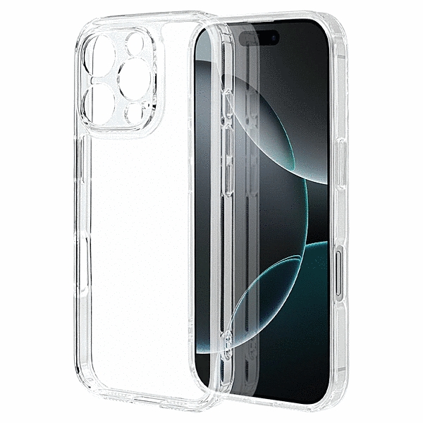 極限保護 ハイブリッドケース TPU/PC クリア