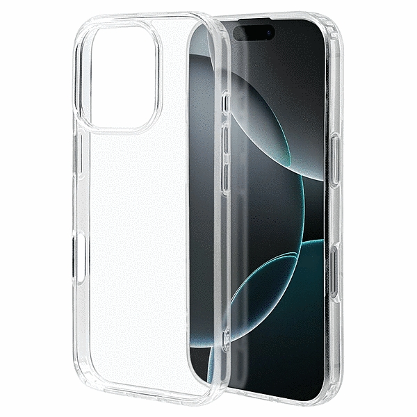 RHINOX ハイブリッドケース TPU/アクリル 5H 衝撃吸収 MIL規格準拠 クリア