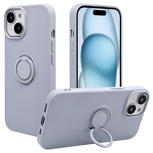 TPUリングケース スモーキーブルー