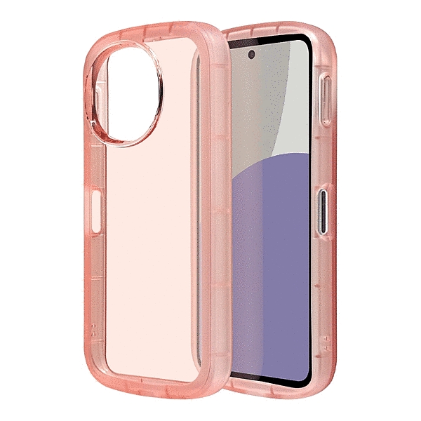 Fluffy Shape TPUケース コーラル