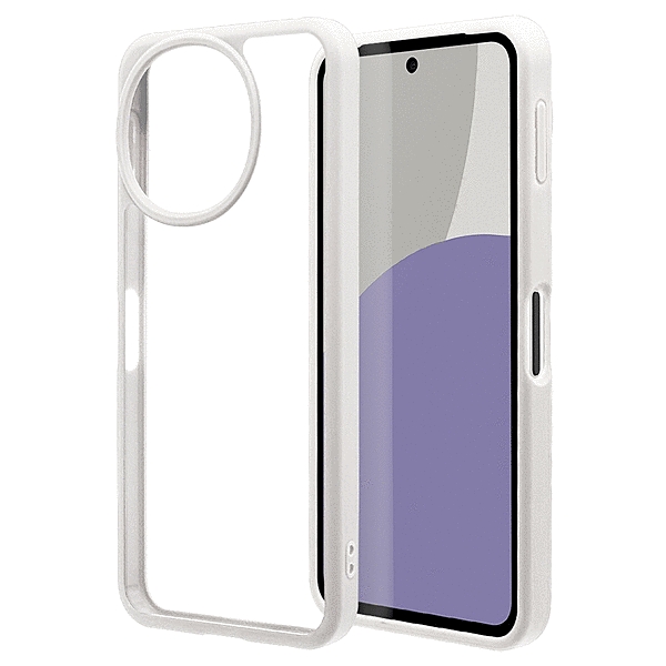 ハイブリッドケース TPU/PC ホワイト