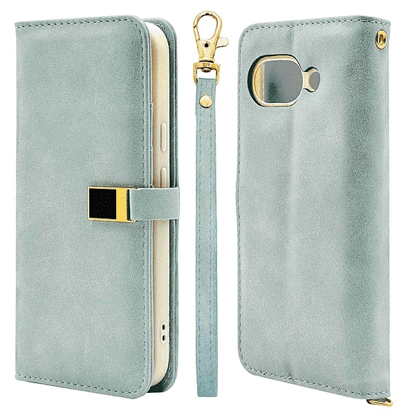 Viviana 手帳型ケース ライトブルー