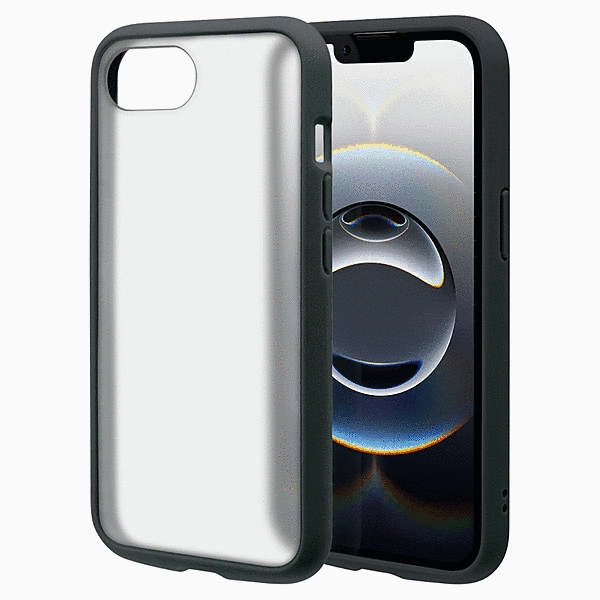 FLEXGUARD ハイブリッドケース TPU/PC ネイビー/フロストホワイト