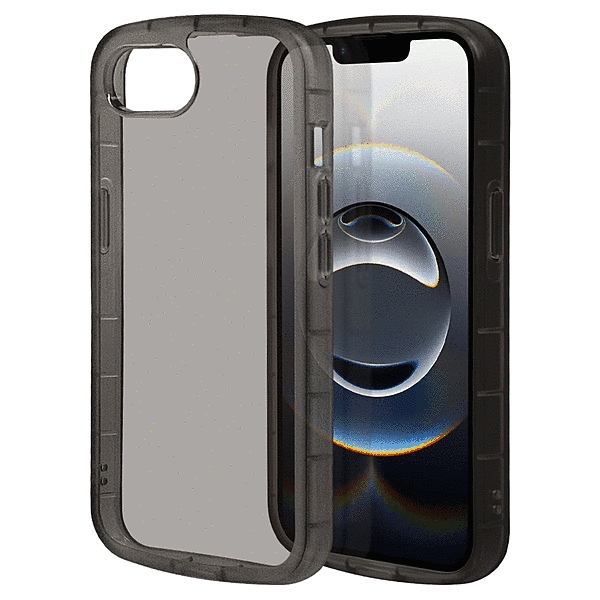 Fluffy Shape TPUケース ブラック