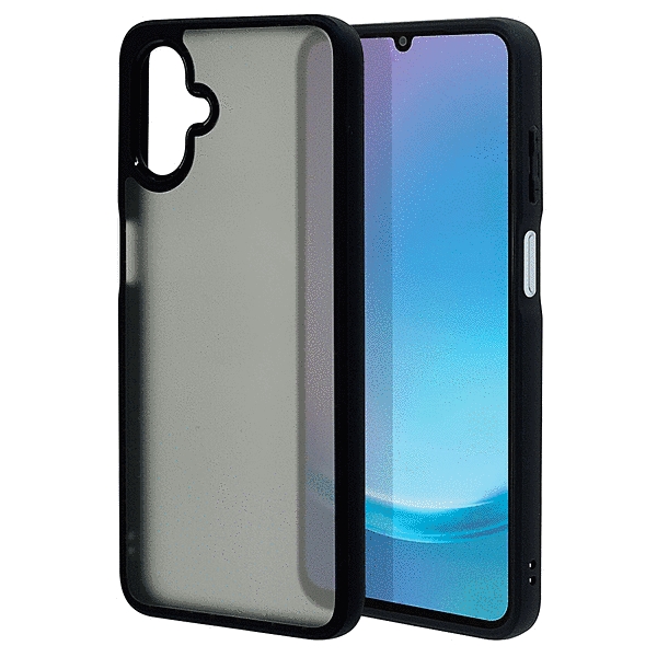 RHINOX ハイブリッドケース TPU/アクリル 2H 衝撃吸収 MIL規格準拠 ブラック/フロストブラック