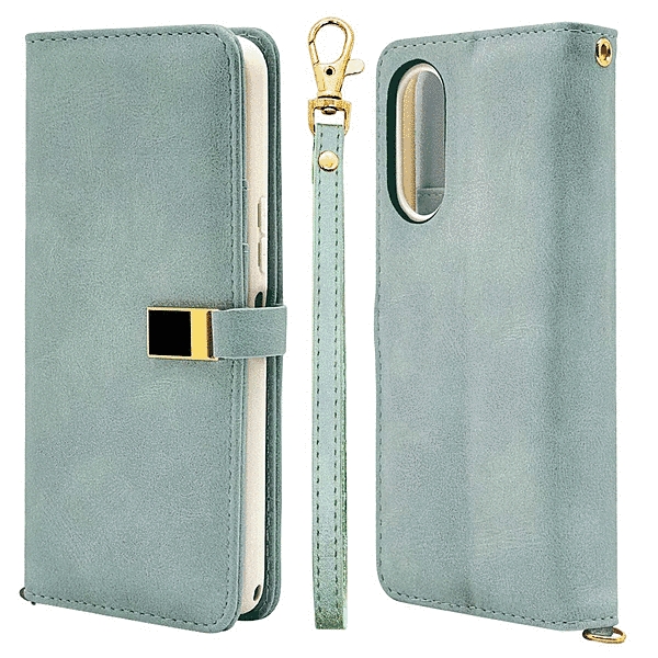 Viviana 手帳型ケース ライトブルー