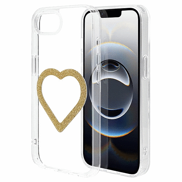 Mignu TPU/PC ラメゴールド クリア