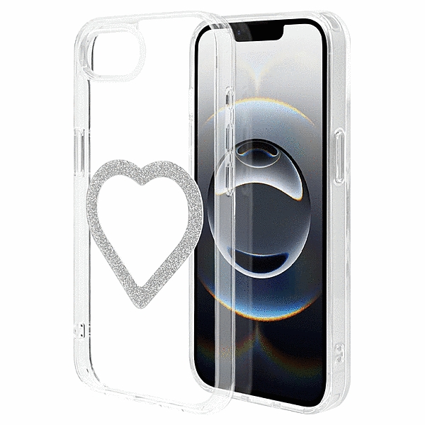 Mignu TPU/PC ラメシルバー クリア