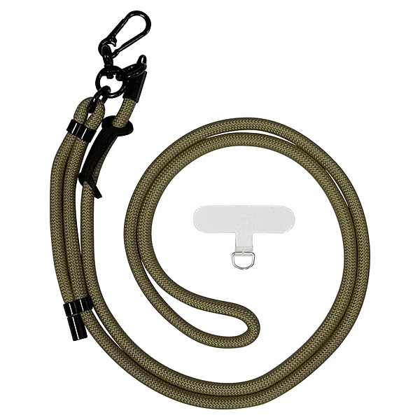 丸紐ショルダーストラップ ストラップホルダーシートセット オリーブグリーン