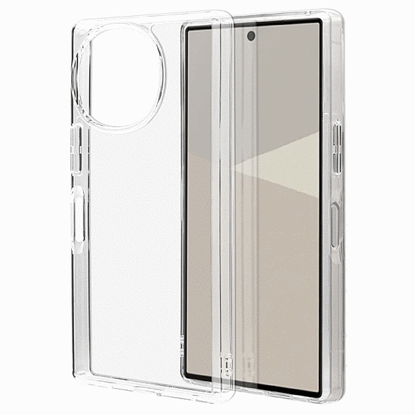 ハイブリッドケース TPU/PC クリア