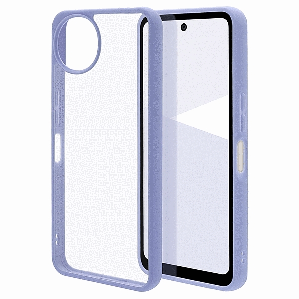 FLEXGUARD ハイブリッドケース TPU/PC ブルー/クリア