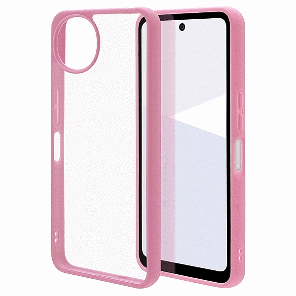 FLEXGUARD ハイブリッドケース TPU/PC ピンク/クリア