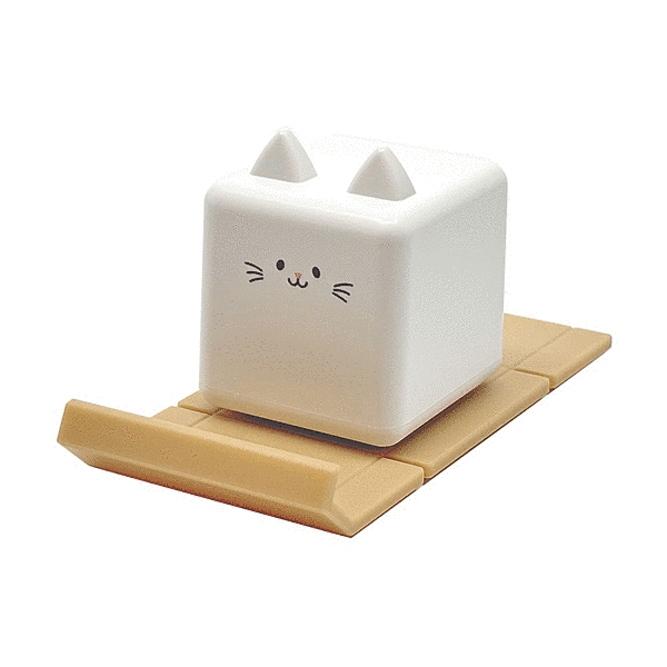 モバにゃー段ボールそりスタンド もちち