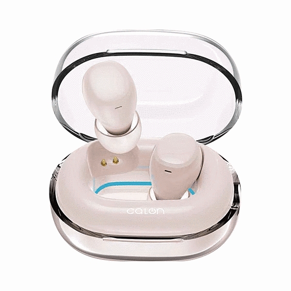 calon BT5.4 完全ワイヤレスイヤホンマイク AAC対応 スモーキーピンク