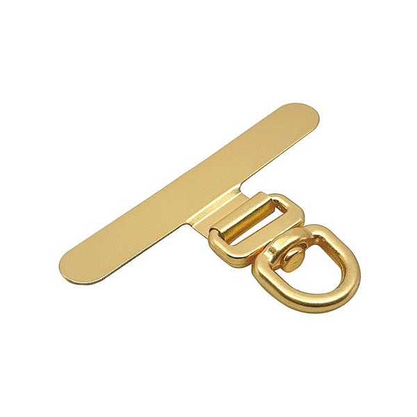 Burali ストラップホルダーシート ステンレス 360°回転 ゴールド