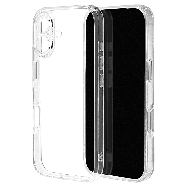 極限保護 ハイブリッドケース TPU/PC クリア