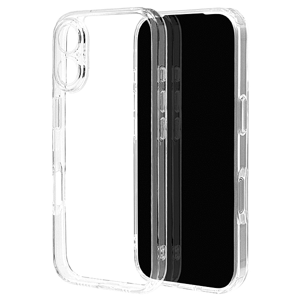 RHINOX 極限保護 ハイブリッドケース TPU/アクリル 5H 衝撃吸収 MIL規格準拠 クリア