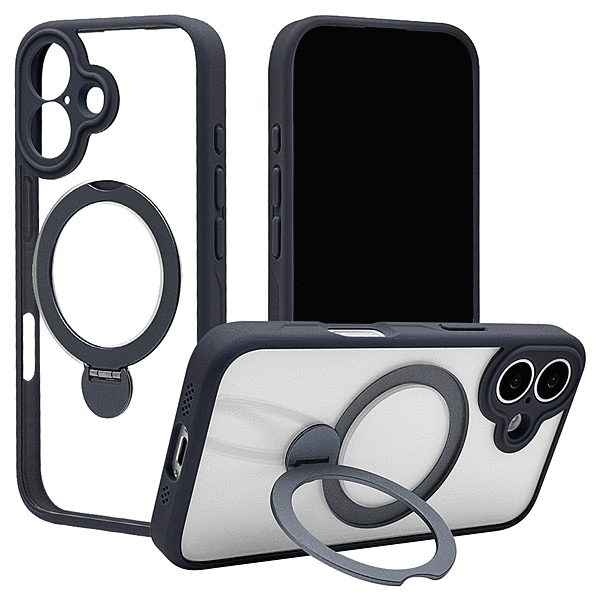 ZEROSAFE 極 回転スタンド 磁力充電対応 ネイビー