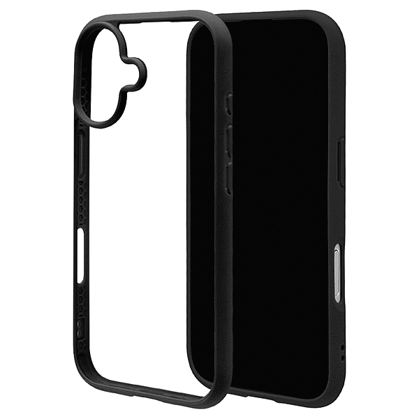 FLEXGUARD ハイブリッドケース TPU/PC ブラック/クリア