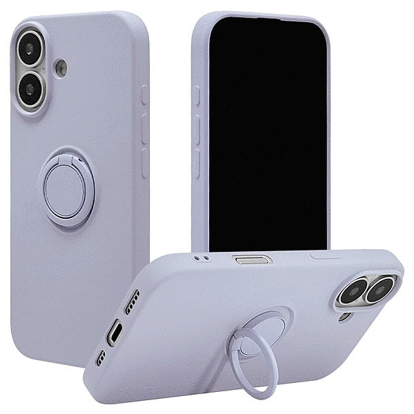 TPUリングケース スモーキーブルー