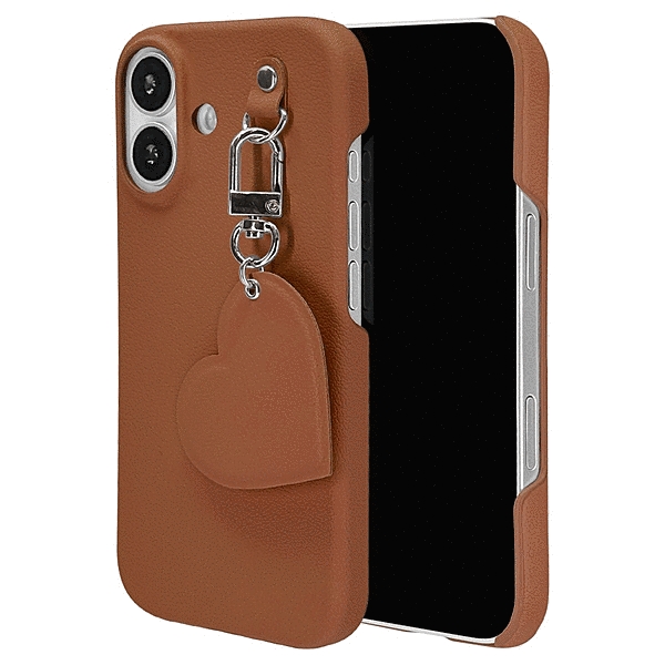 iLBe キーリングハンガー付きPCケース ブラウン