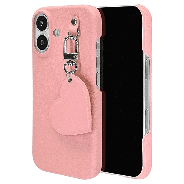 iLBe キーリングハンガー付きPCケース ピンク