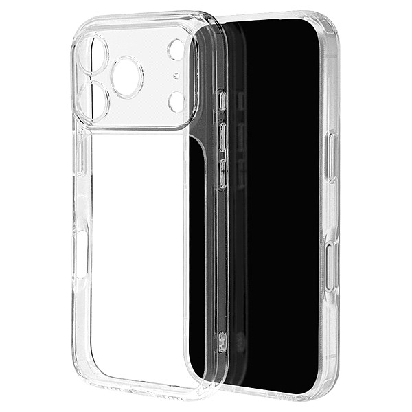 極限保護 ハイブリッドケース TPU/PC クリア