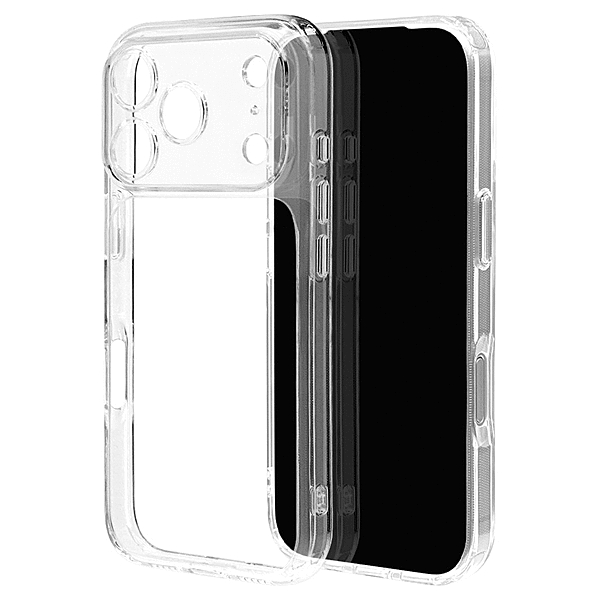 RHINOX 極限保護 ハイブリッドケース TPU/アクリル 5H 衝撃吸収 MIL規格準拠 クリア