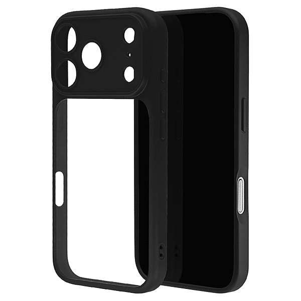 RHINOX 極限保護 ハイブリッドケース TPU/アクリル 5H 衝撃吸収 MIL規格準拠 ブラック/クリア