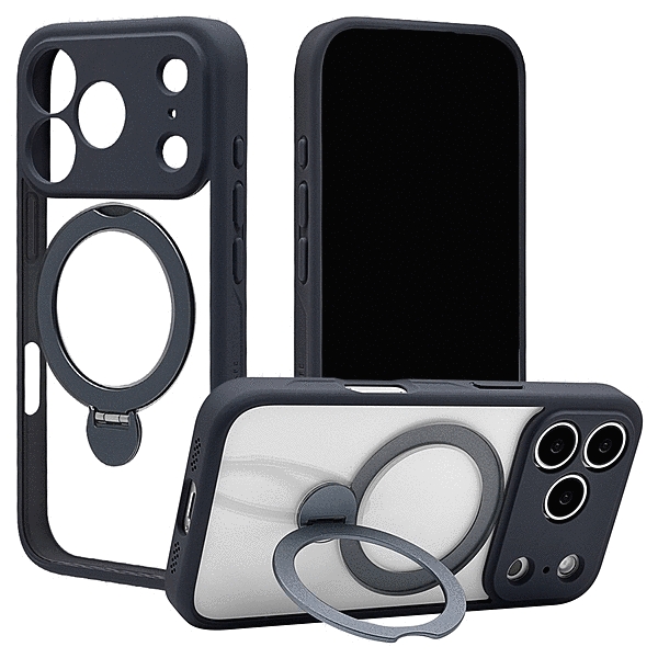 ZEROSAFE 極 回転スタンド 磁力充電対応 ネイビー