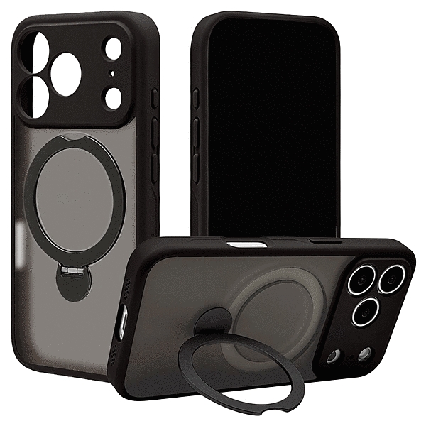 ZEROSAFE 極 回転スタンド 磁力充電対応 フロストブラック