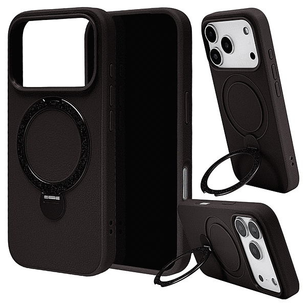 ZEROSAFE PU 回転スタンド 磁力充電対応 ブラック