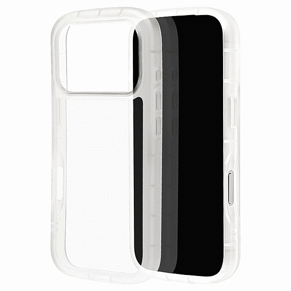 Fluffy Shape TPUケース ホワイト