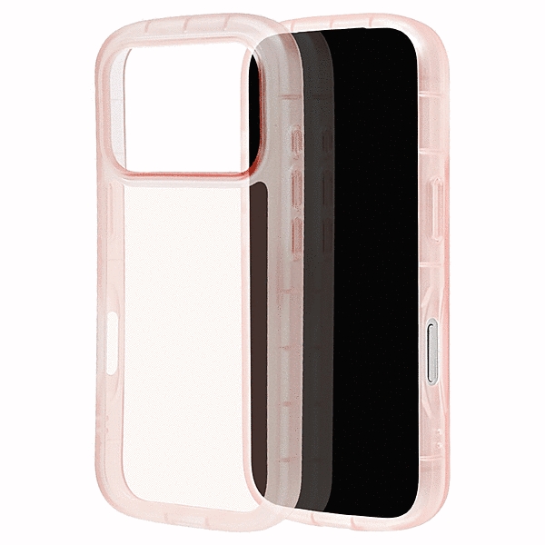 Fluffy Shape TPUケース コーラル