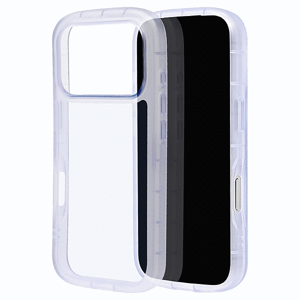 Fluffy Shape TPUケース ブルー