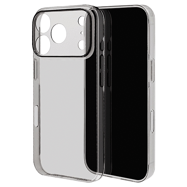 ULTRA LIGHT 極薄設計PCケース カメラ周囲保護 0.6mm クリアブラック