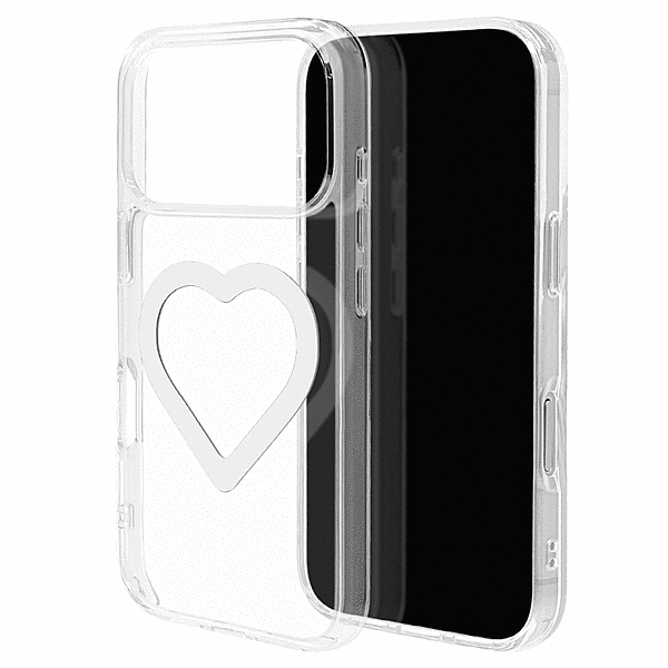 Mignu ハイブリッドケース 磁力充電対応 クリア