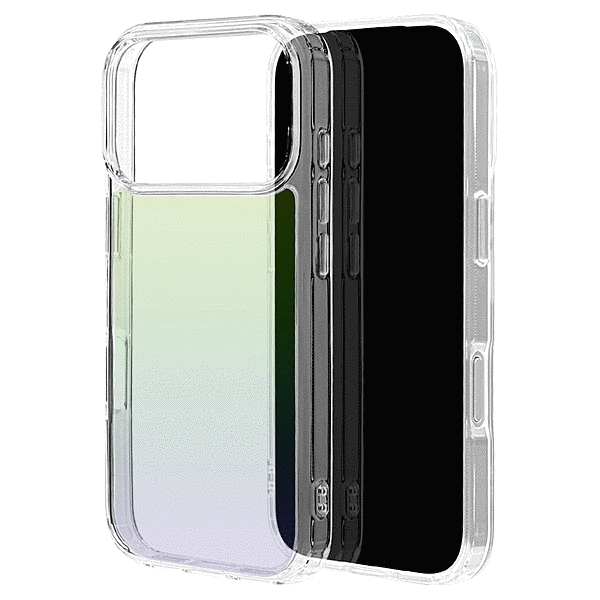 KAZARITAI ハイブリッドケース オーロラ クリア