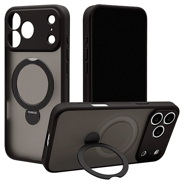 ZEROSAFE 極 回転スタンド 磁力充電対応 フロストブラック