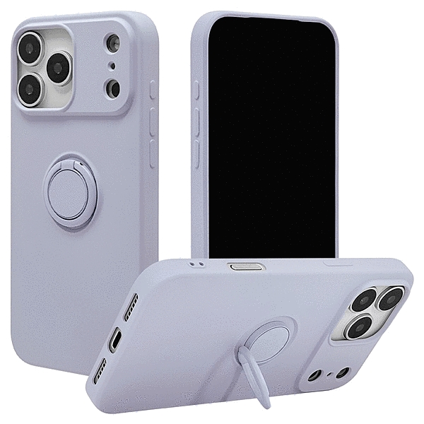 TPUリングケース スモーキーブルー